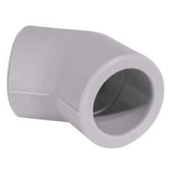 Kolano PP 45° FI 40 dwukielichowe