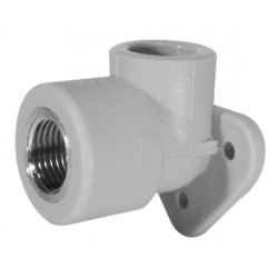Kolano z łapami PP FI 20x1/2" GW