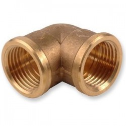 Kolano brąz FI 3/4" GW/GW