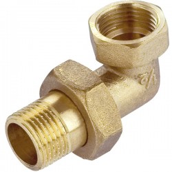 Śrubunek kątowy brąz FI 1/2"
