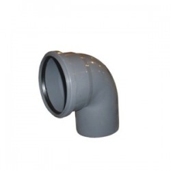 Kolano PCV szare 67° FI 110